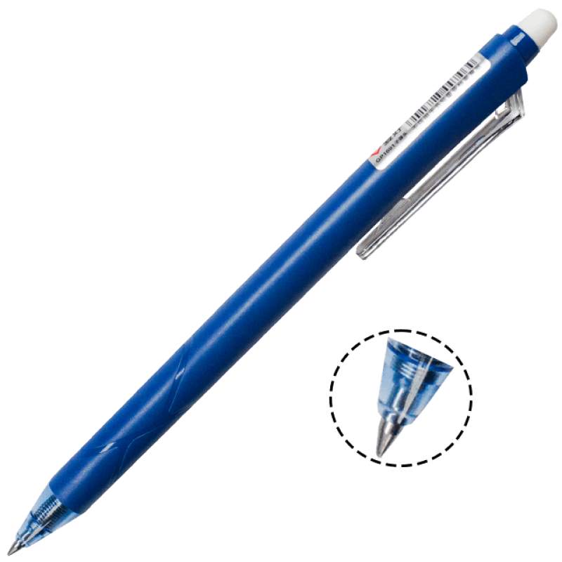 Pix friction cu mecanism albastru, 0.5 MM, Aihao